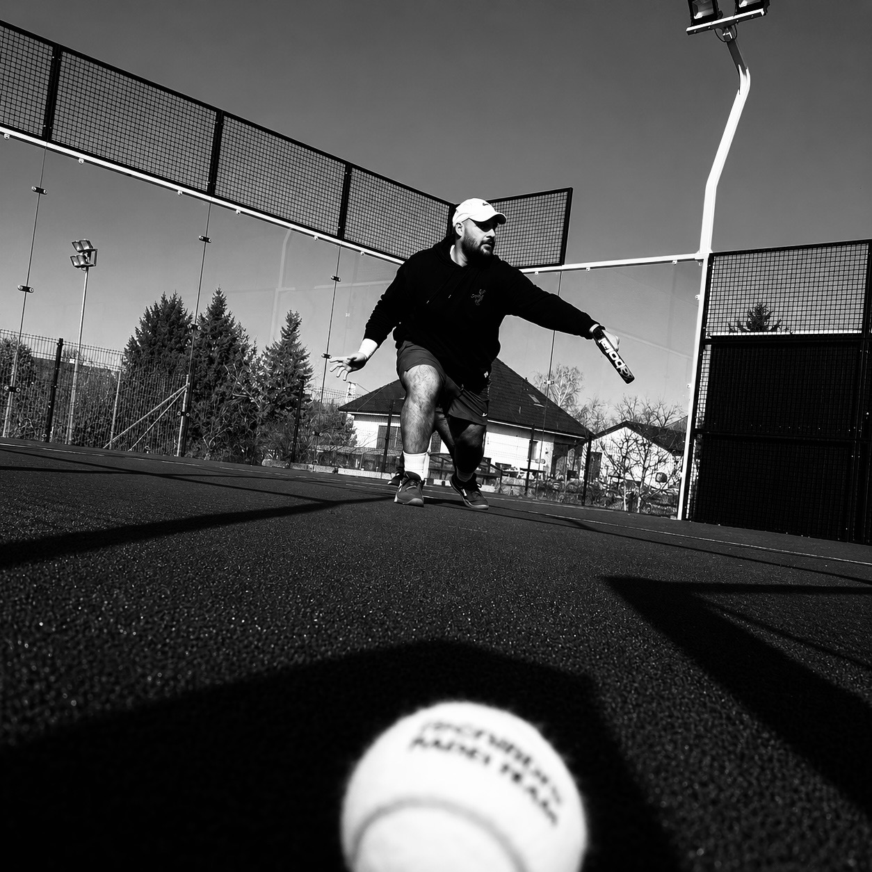 Padel akció a pályán